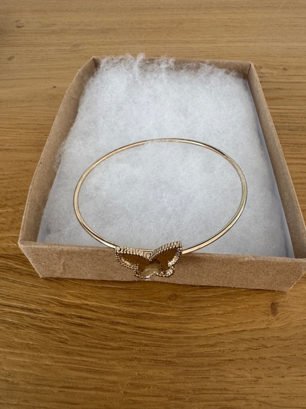 Nordstrom Gold Butterfly Bangle Bracelet